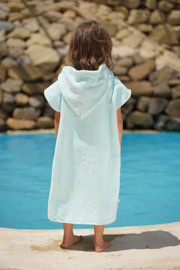 Mint Kids Hoodie Towel