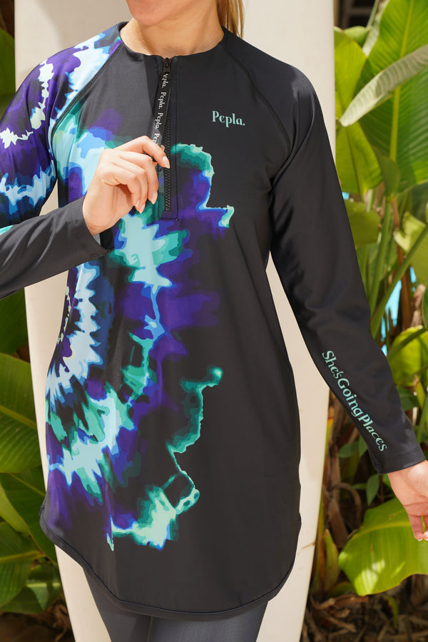 Tie Dye Long Rashguard