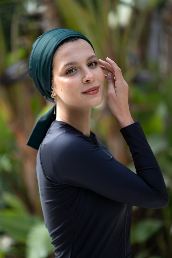 Dark Green Turban