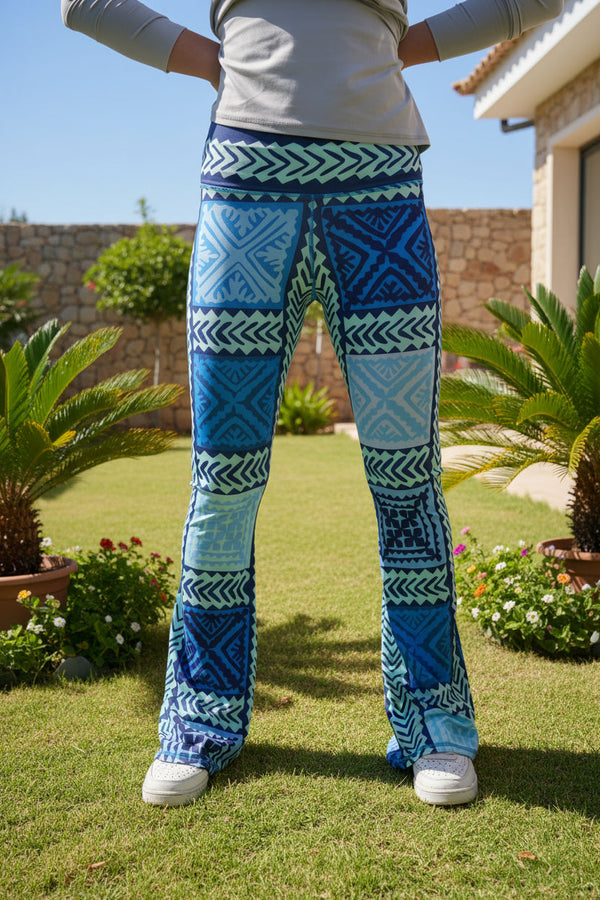 Zulu Printed Flared Pants