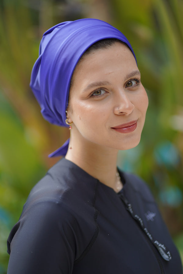 Midnight purple Turban